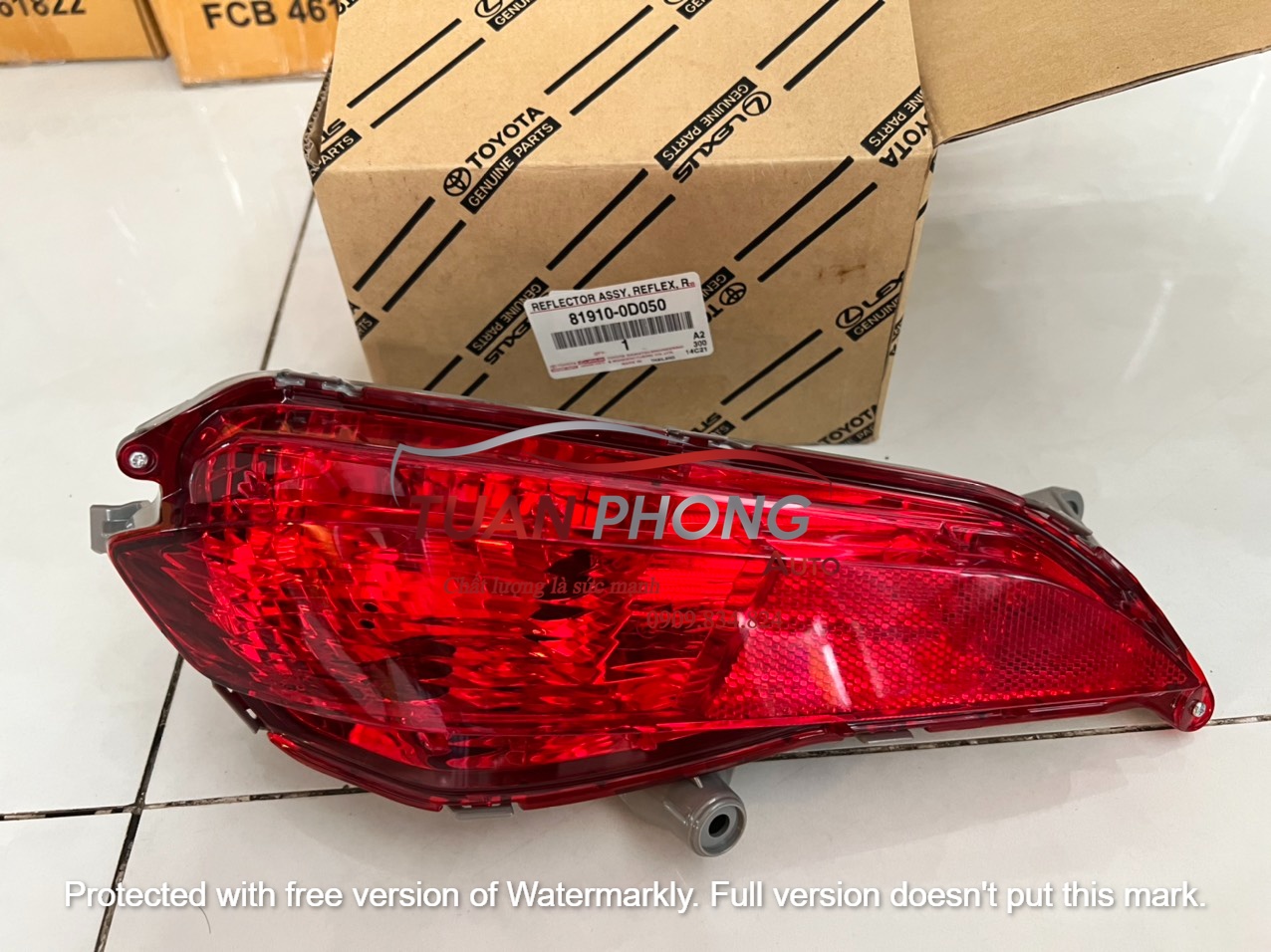Đèn Cản Sau Phải TOYOTA  VIOS 2018 2020/81910-0d050